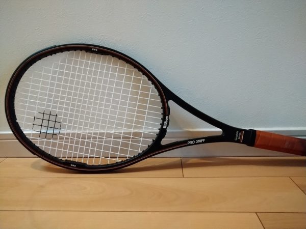 【テニスラケット】セントヴィンセント製プロスタッフミッドで
